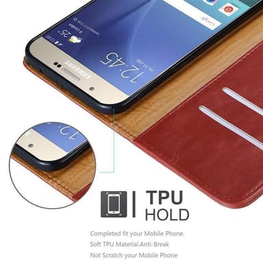 Samsung Galaxy A8 2015 lommebokdeksel etui (rød)