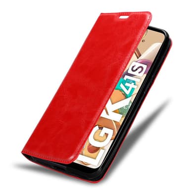 LG KQ51 lommebokdeksel case (rød)
