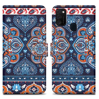 Samsung Galaxy M21 / M30s lommebokdeksel etui (blå)