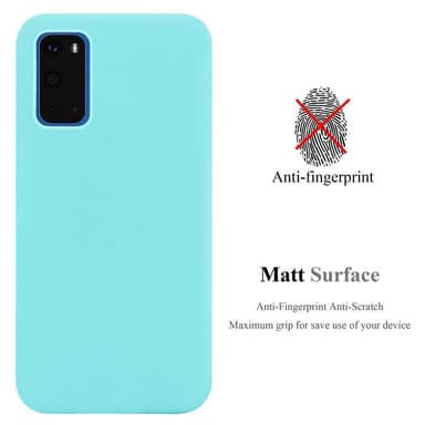 Deksel Samsung Galaxy S20 Silikon cover (blå)