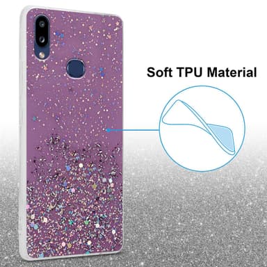 Samsung Galaxy A10s / M01s Silikondeksel Glitter