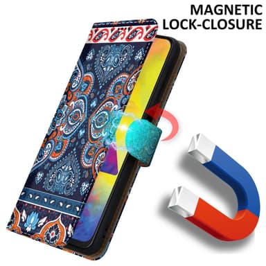 Samsung Galaxy M21 / M30s lommebokdeksel etui (blå)