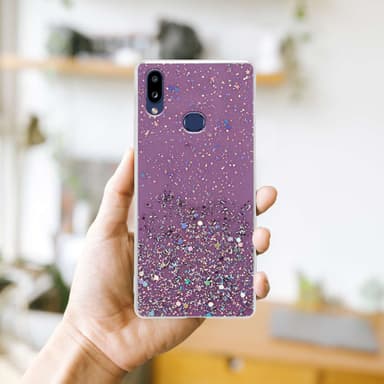 Samsung Galaxy A10s / M01s Silikondeksel Glitter