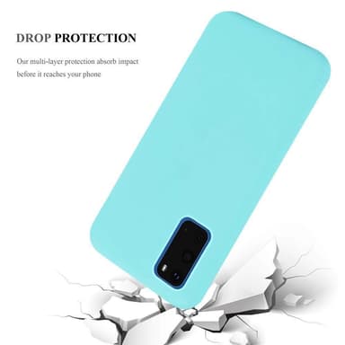 Deksel Samsung Galaxy S20 Silikon cover (blå)