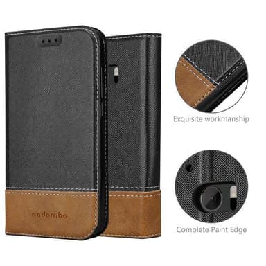 HTC ONE M10 Deksel Case Cover (svart)