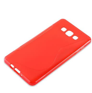 Samsung Galaxy A7 2015 silikondeksel case (rød)