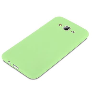 Deksel Samsung Galaxy J7 2015 Silikon cover (grønn)