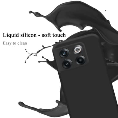 OnePlus 10T / ACE PRO silikondeksel case (Svart)