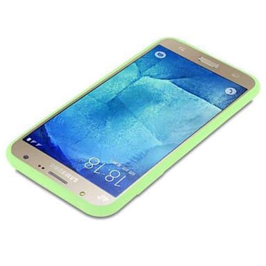 Deksel Samsung Galaxy J7 2015 Silikon cover (grønn)