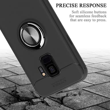 Samsung Galaxy S9 silikondeksel cover (svart)