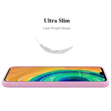Deksel Huawei MATE 30 Silikon cover (rosa)