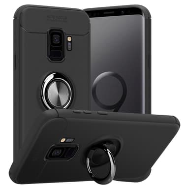 Samsung Galaxy S9 silikondeksel cover (svart)