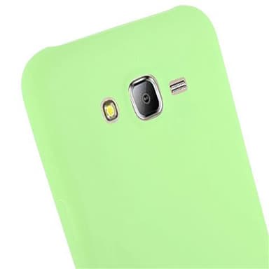 Deksel Samsung Galaxy J7 2015 Silikon cover (grønn)