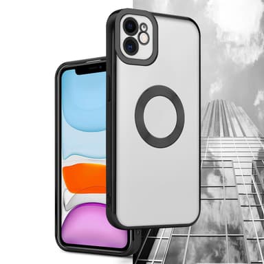 iPhone 11 silikondeksel Krom case (gjennomsiktig)