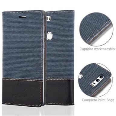Honor 8 / 8 PREMIUM lommebokdeksel etui (blå)