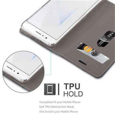 Honor 8 / 8 PREMIUM lommebokdeksel etui (blå)