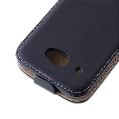 HTC Desire 601 Deksel Flip Case (svart)