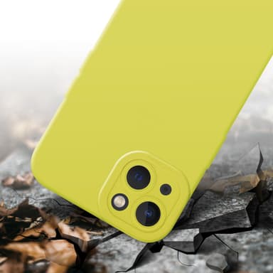 iPhone 14 Deksel case (gul)