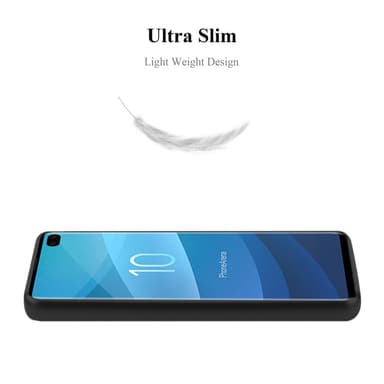 Deksel Samsung Galaxy S10 PLUS Case Cover (svart)