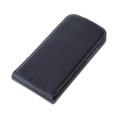 HTC Desire 601 Deksel Flip Case (svart)