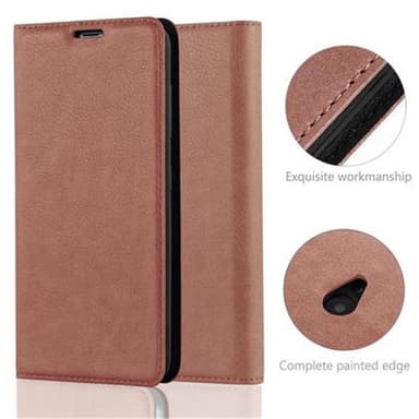 Nokia Lumia 535 lommebokdeksel case (brun)