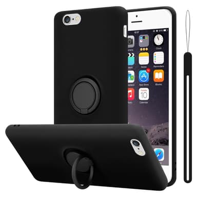 Deksel iPhone 6 PLUS / 6S PLUS Ring Case (svart)