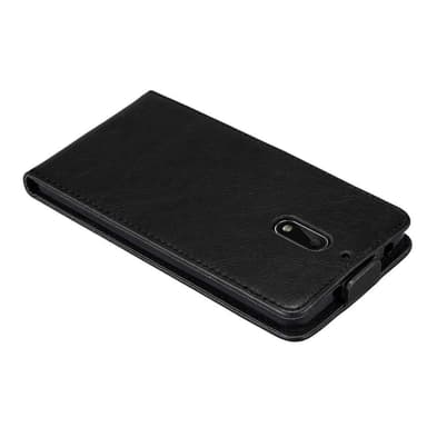 Nokia 6 2017 deksel flip cover (svart)