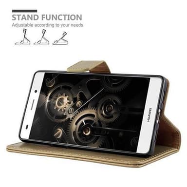 Huawei P8 LITE 2015 lommebokdeksel etui (brun)