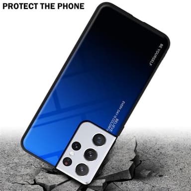 Deksel Samsung Galaxy S21 ULTRA Case Cover (svart)