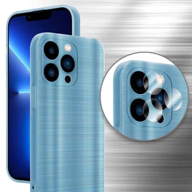 iPhone 13 PRO Silikondeksel Beskyttelse (turkis)