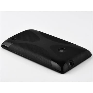Nokia X Deksel Case Cover (svart)