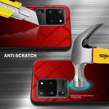 Deksel Samsung Galaxy S20 ULTRA Case Cover (svart)