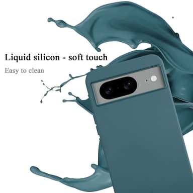 Google PIXEL 8 silikondeksel case (Grønn)