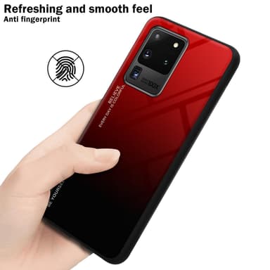 Deksel Samsung Galaxy S20 ULTRA Case Cover (svart)