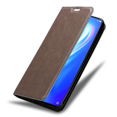Vivo S1 lommebokdeksel case (brun)