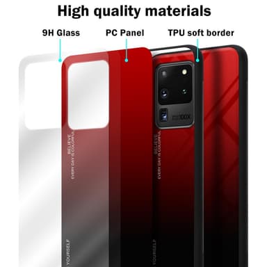 Deksel Samsung Galaxy S20 ULTRA Case Cover (svart)