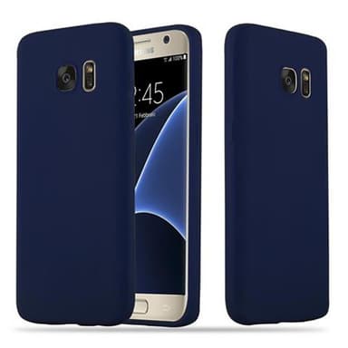 Deksel Samsung Galaxy S7 Silikon cover (blå)