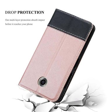 Motorola Google NEXUS 6 Deksel Case Cover (rosa)