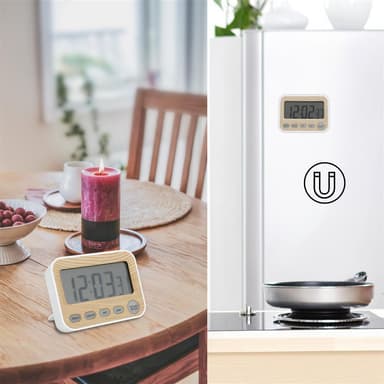Kjøkkentimer Kort tidtaker Eggtimer med LCD-display