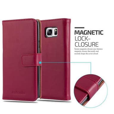 Samsung Galaxy NOTE 5 lommebokdeksel etui (rød)