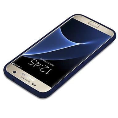 Deksel Samsung Galaxy S7 Silikon cover (blå)