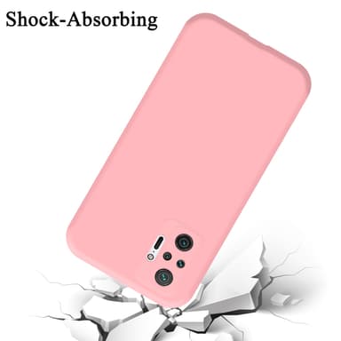 Xiaomi RedMi NOTE 10 PRO silikondeksel case (rosa)