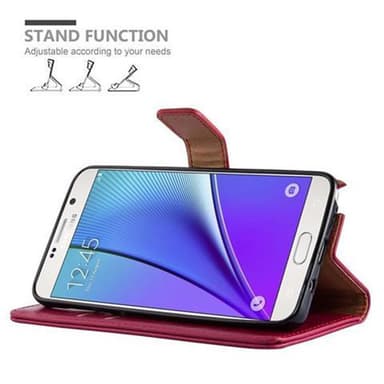 Samsung Galaxy NOTE 5 lommebokdeksel etui (rød)