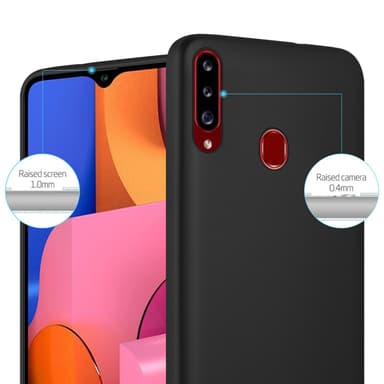 Deksel Samsung Galaxy A20s Case Cover (svart)