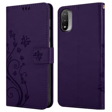 Motorola MOTO E20 / E30 / E40 lommebokdeksel Blomster