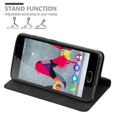 WIKO U FEEL LITE lommebokdeksel case (svart)