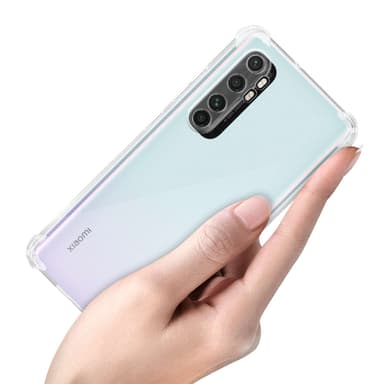 Xiaomi Mi NOTE 10 LITE deksel ultra slim (Genomskinlig)