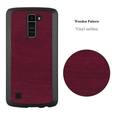 LG K10 2016 Hardt Deksel Case (rød)