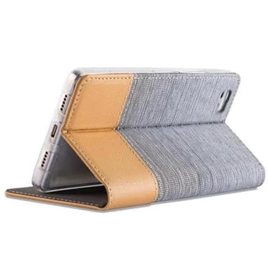 Huawei P8 LITE 2015 lommebokdeksel etui (grå)