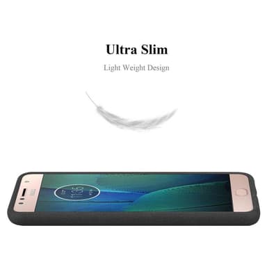 Deksel Motorola MOTO G5S PLUS case (svart)